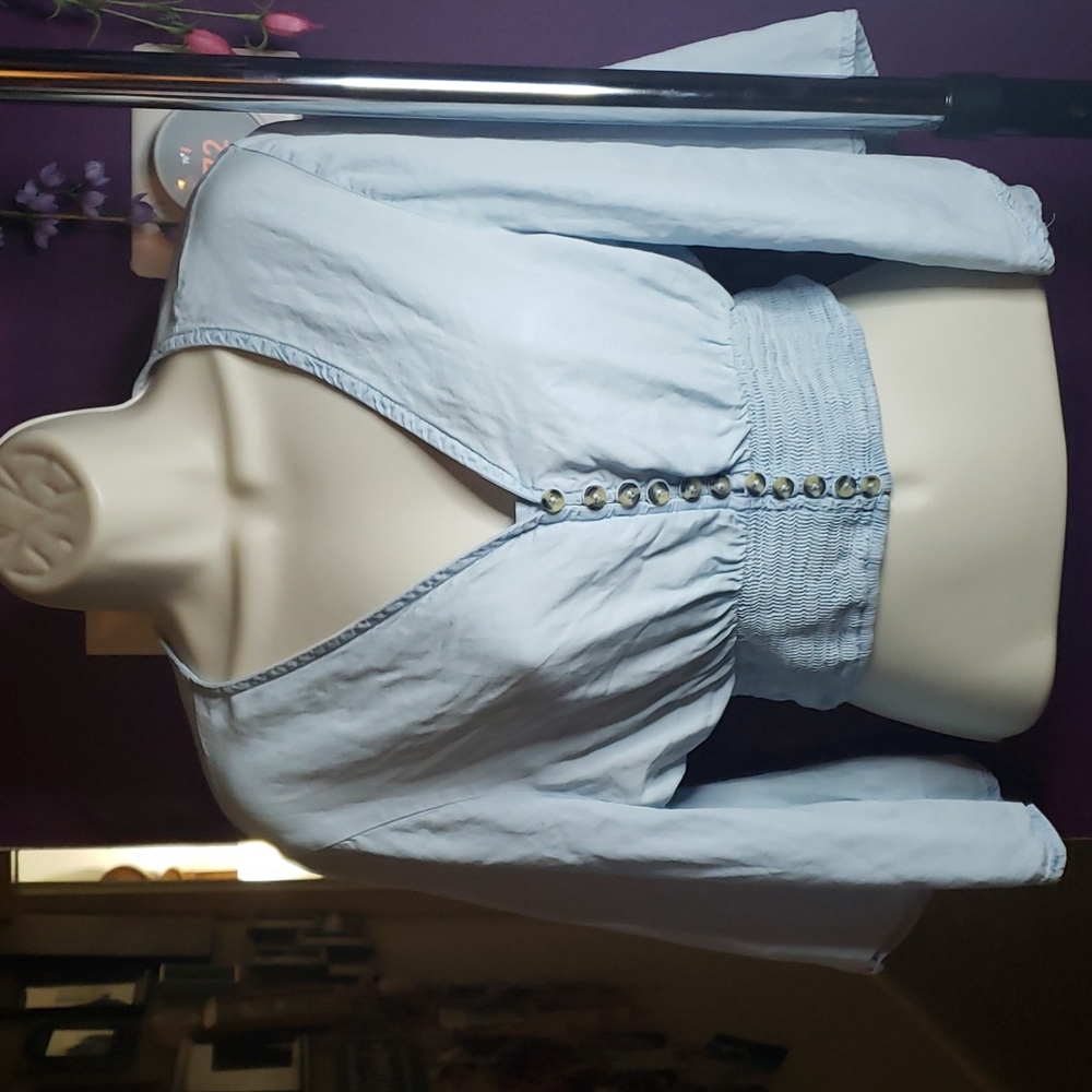 Miss selfie size small blue